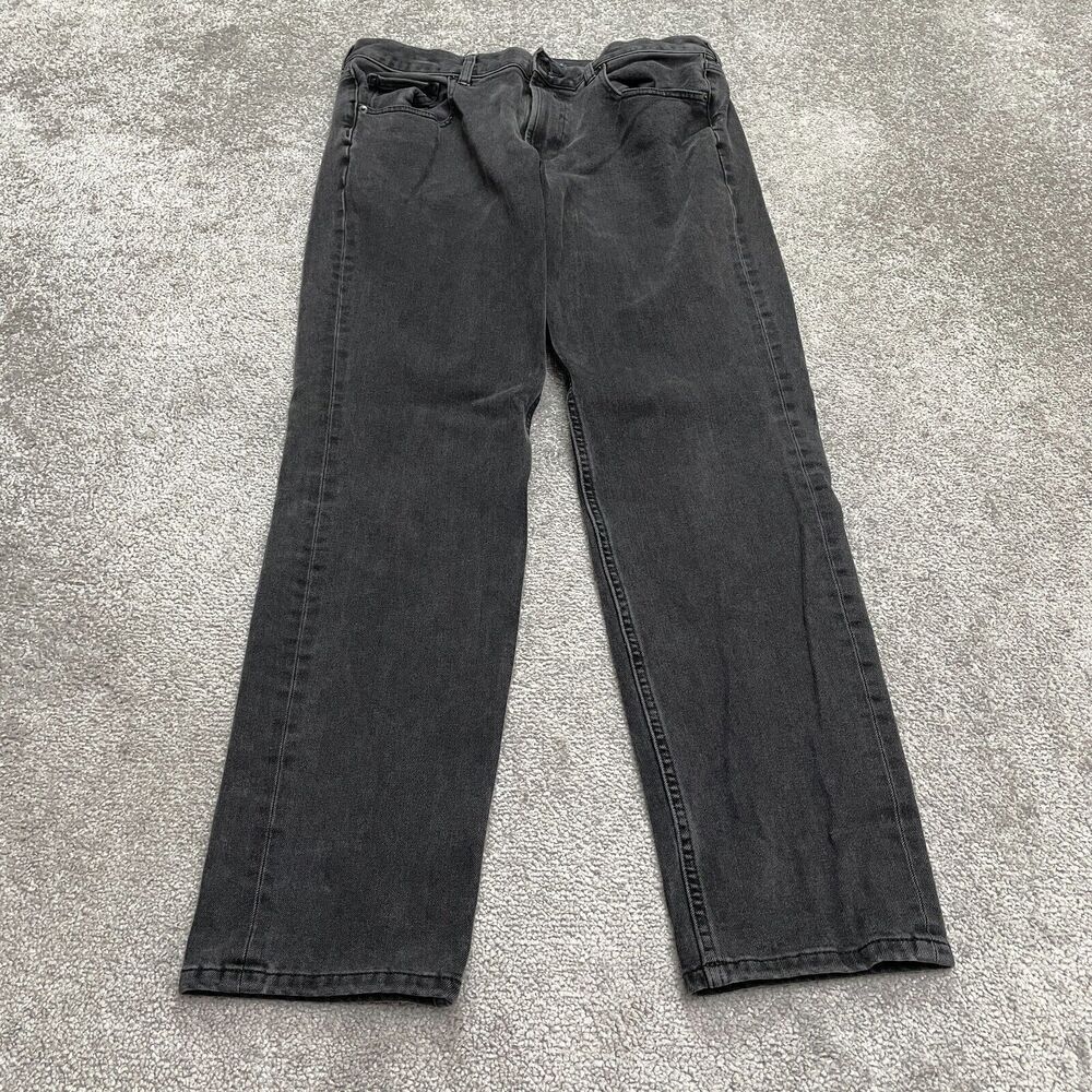 Everlane Men's Straight Jeans - Dark Gray
